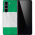 Nigeria Flag Distressed Galaxy Z Fold5 5G Skin